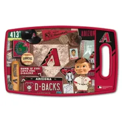 MLB Retro Series Cutting Board Arizona Diamondbacks