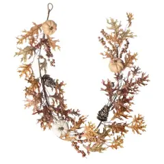 6ft. Pumpkin & Pinecone Garland by Ashland&reg;