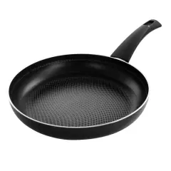 Gibson Home&reg; Piletti 10'' Aluminum Frying Pan Gray and Black