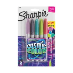 Sharpie&reg; Fine Point 5 Cosmic Color Permanent Marker Set