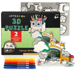 Arteza&reg; Kids 3D Puzzle Owl & Giraffe