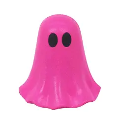 9" Iridescent Glitter Ghost Tabletop D&eacute;cor by Ashland&reg; Hot Pink