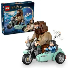 LEGO&reg; Harry Potter&trade; Hagrid&trade; & Harry&rsquo;s Motorcycle Ride, Magical Toy 76443