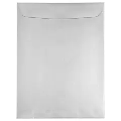 JAM Paper 10" x 13" Silver Stardream Metallic Gum Closure Envelopes, 10ct.