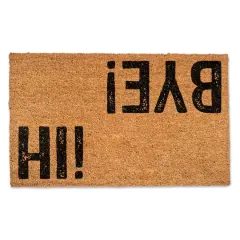 Hi! Bye! Doormat