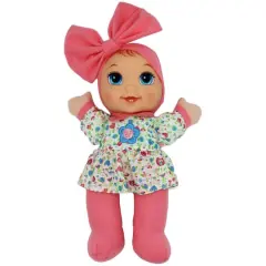 Goldberger Baby's First&reg; Giggles&trade; 14" Baby Doll Toy with Floral Top