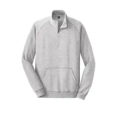 District&reg; 1/4 Zip Lightweight Fleece Heathered Grey