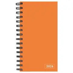 TF Publishing 2024 Citrus Orange Small Weekly Monthly Planner