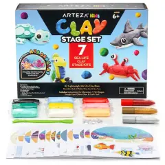 Arteza&reg; Kids Sea Life Small Stage Clay Kit, 78 pcs