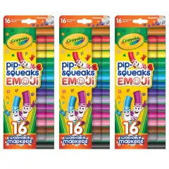 Crayola&reg; Pip Squeaks Stamper Markers, 3 Packs of 16