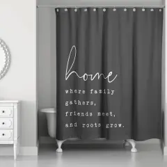 Home Where Family Gathers 71" x 74" Shower Curtain