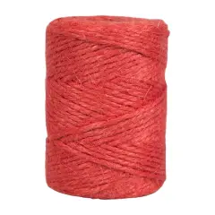JAM Paper 1/4" x 73yd. Paper Kraft Twine Red