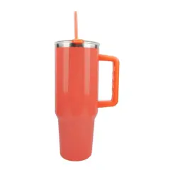 40oz. Neon Stainless Steel Insulated Tumbler by Celebrate It&trade; Coral