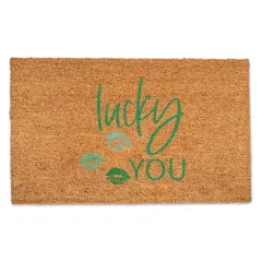 Lucky You Doormat, 30" x 18"
