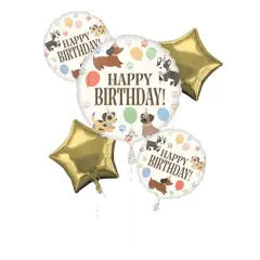 Pawsome Party Foil Balloon Bouquet