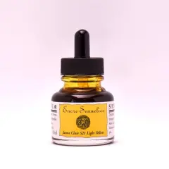 Sennelier Drawing Ink, 30mL Yellow Light