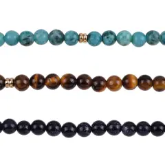 Signature Color Shop Tiger Eye & Jasper Bracelets by Bead Landing&trade;