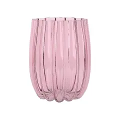 8" Pink Glass Tabletop Vase by Ashland&reg;