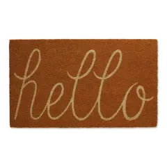DII&reg; Hello Doormat Pumpkin Spice