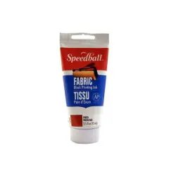 Speedball&reg; Fabric Block Printing Ink, 2.5oz. Red