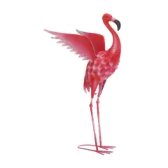 2.3ft. Flying Flamingo Garden D&eacute;cor