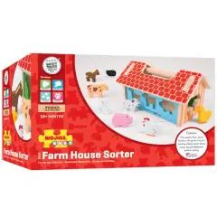Bigjigs&reg; Baby Farm House Sorter