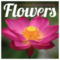TF Publishing 2025 Flowers Mini Calendar