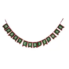 Hello Honey&reg; 6ft. Merry Christmas Wool Felt Garland
