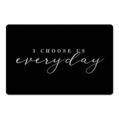 I Choose Us 18" x 27" Floor Mat