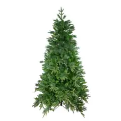 7.5ft. Unlit Real Touch&trade;️ Rosemary Emerald Angel Pine Artificial Christmas Tree