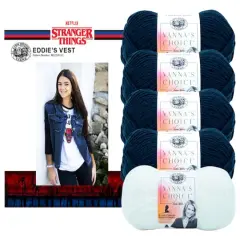 Lion Brand&reg; Stranger Things Eddie's Vest Knit Project Kit