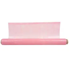 JAM Paper Victorian Lace Floral Cello Bouquet Wrap, 20" x 100ft. Pink