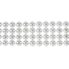 1.45" Silver Circle Mesh Trim by Celebrate It&reg; Fashion Mode