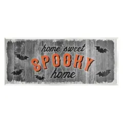 Stupell Industries Sweet Spooky Home Sign Wall Plaque Art