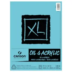 Canson&reg; XL&reg; Oil & Acrylic Pad, 9" x 12"