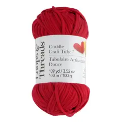 Cuddle Craft Tube&trade; Yarn by Loops & Threads&reg; Ladybug Love