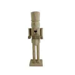 14" Drummer DIY Pinewood Nutcracker by Make Market&reg;