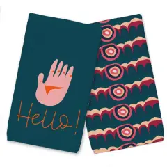 Hello Wave Tea Towel Set