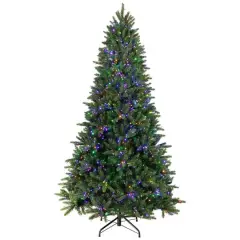 7.5ft. Pre-Lit Real Touch&trade; Elite Calgary Pine IPT Artificial Christmas Tree, Dual Color LED Lights