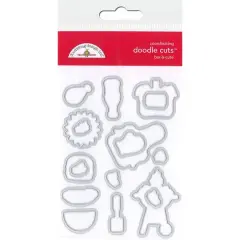 Doodlebug Design Inc.&trade; Doodle Cuts&trade; Bar-B Cute Die Set