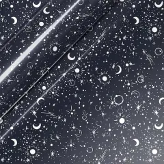 Siser&reg; EasyPatterns&reg; Plus Starfield Heat Transfer Vinyl Navy/White