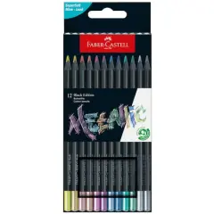 Faber-Castell&reg; Black Edition Metallic Colored Pencils