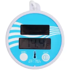 Pool Central 5.5" Solar Powered Floating Digital Pool & Spa Thermometer