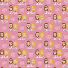 The Big Bang Theory Besties Precut Cotton Fabric