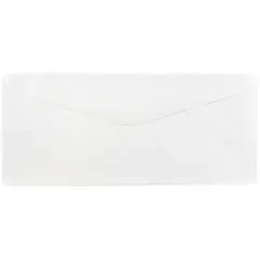 JAM Paper 5" x 11.5" White Commercial Envelopes