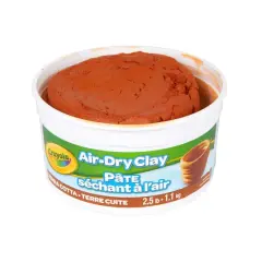Crayola&reg; Air-Dry Terra Cotta Clay, 2.5lb.