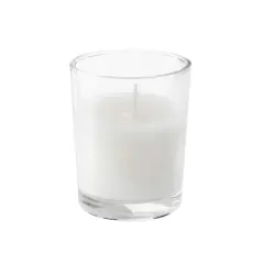 12 White Glass Votive Candles by Ashland&reg; Basic Elements&trade;