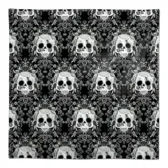 Sugar Skull Pattern 58" x 58" Tablecloth