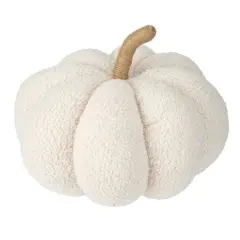 10" Cream Pumpkin Pillow by Ashland&reg;