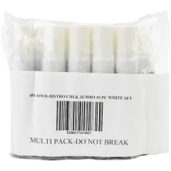 Marvy&reg; Uchida Bistro White Jumbo Broad Point Chalk Marker, 10ct.